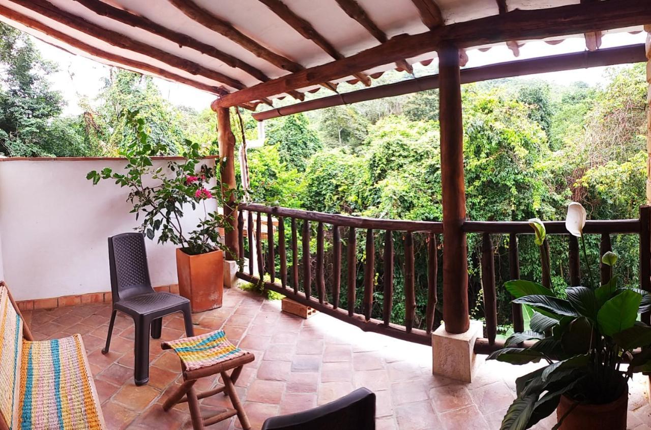 Casona Chara Hotel Barichara Buitenkant foto