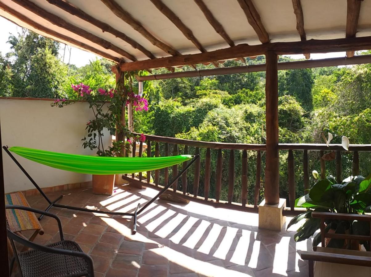 Casona Chara Hotel Barichara Buitenkant foto