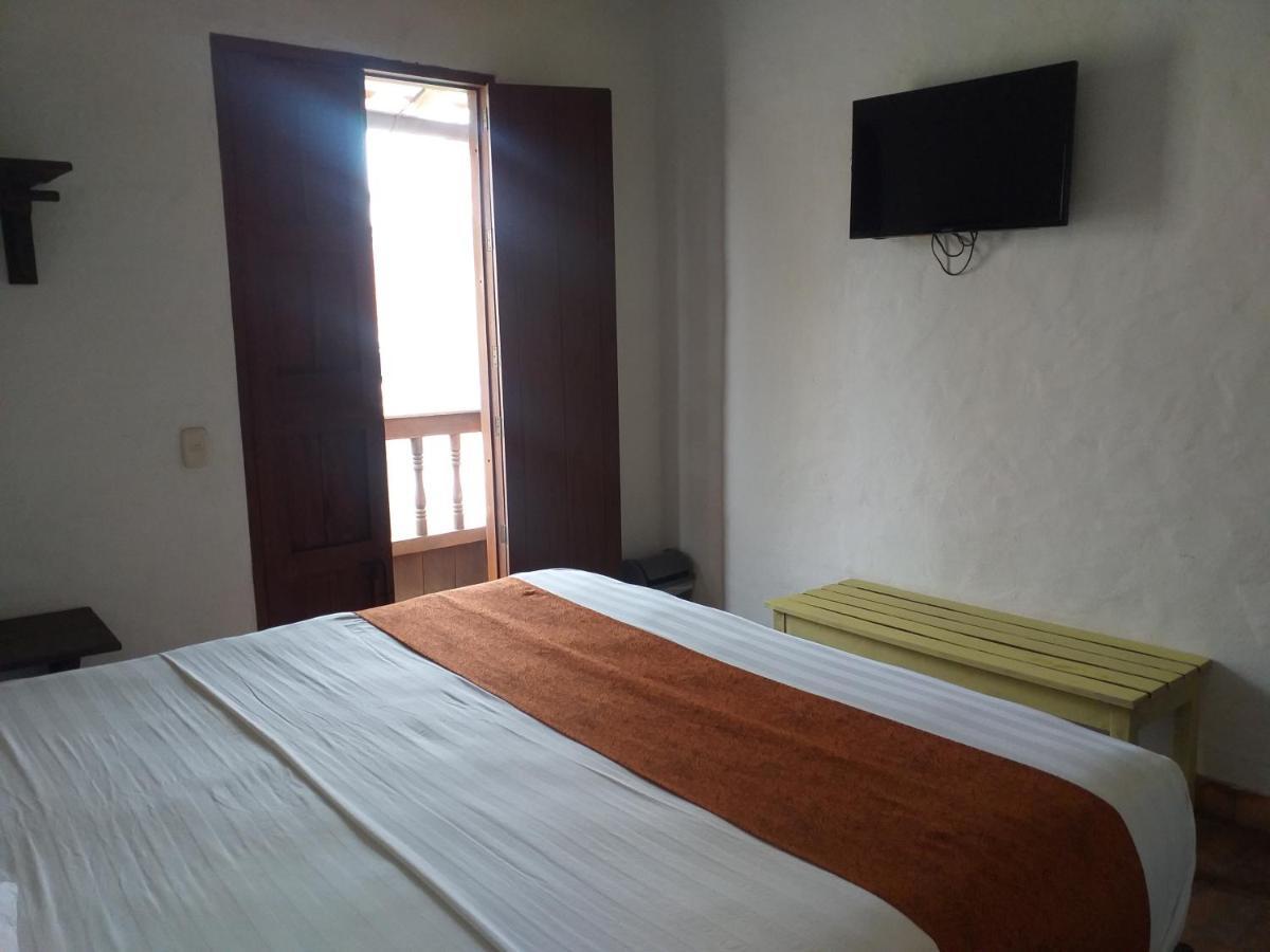 Casona Chara Hotel Barichara Buitenkant foto