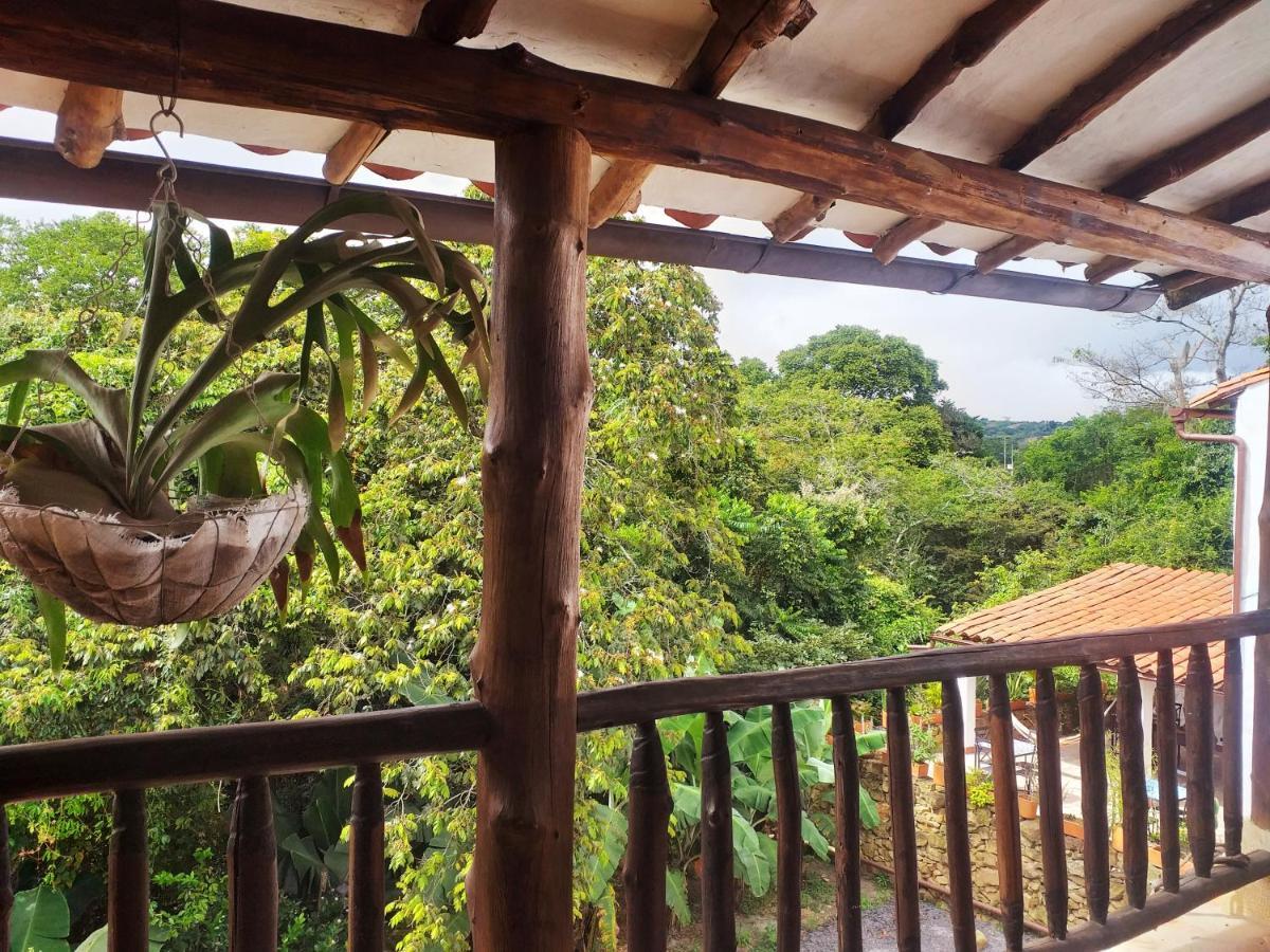 Casona Chara Hotel Barichara Buitenkant foto