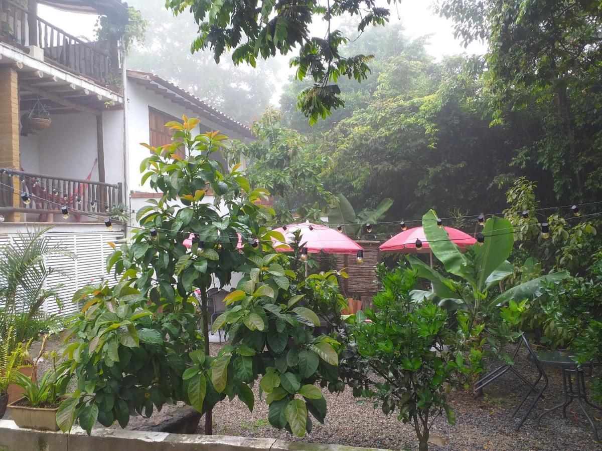 Casona Chara Hotel Barichara Buitenkant foto