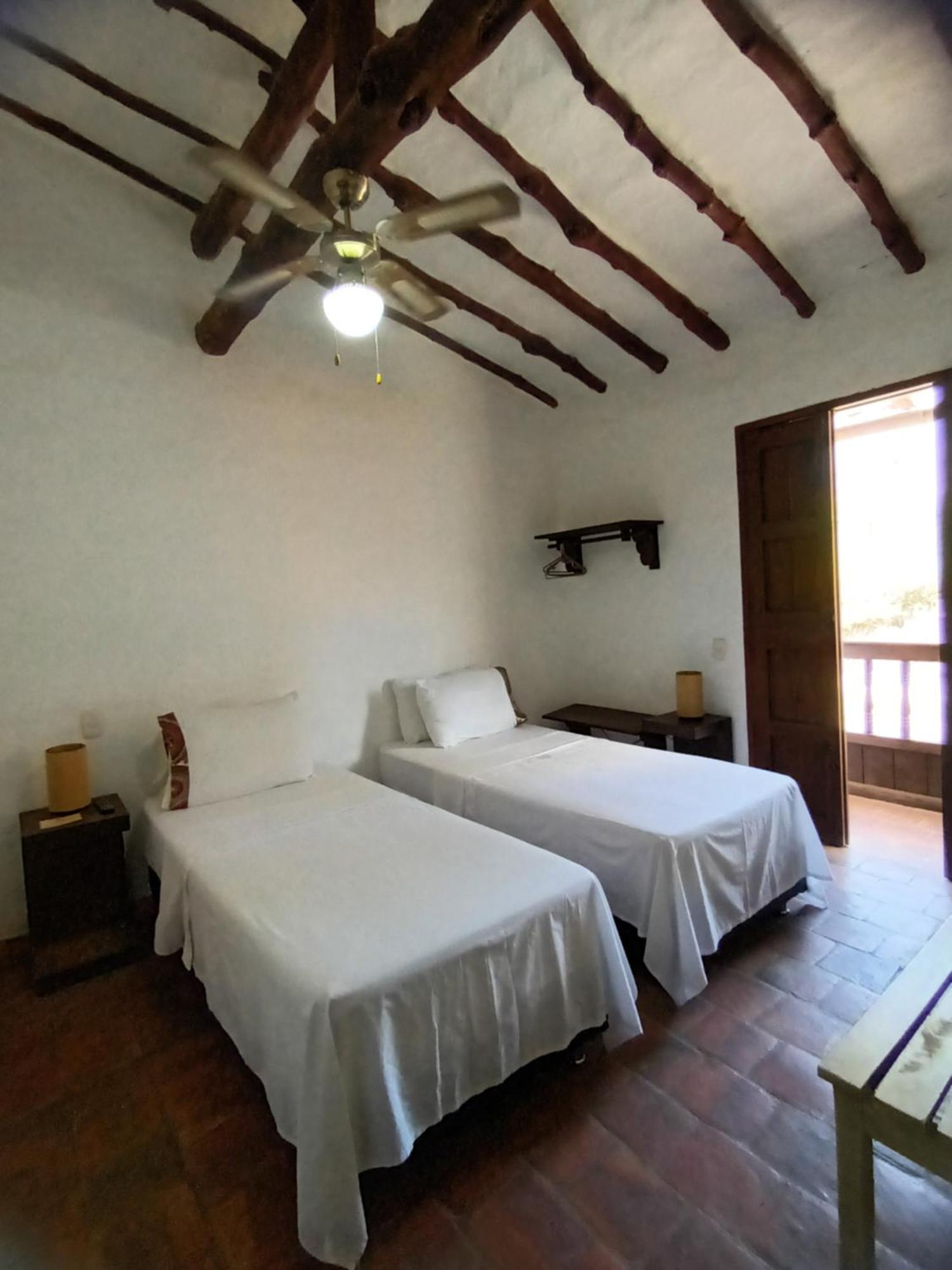 Casona Chara Hotel Barichara Buitenkant foto