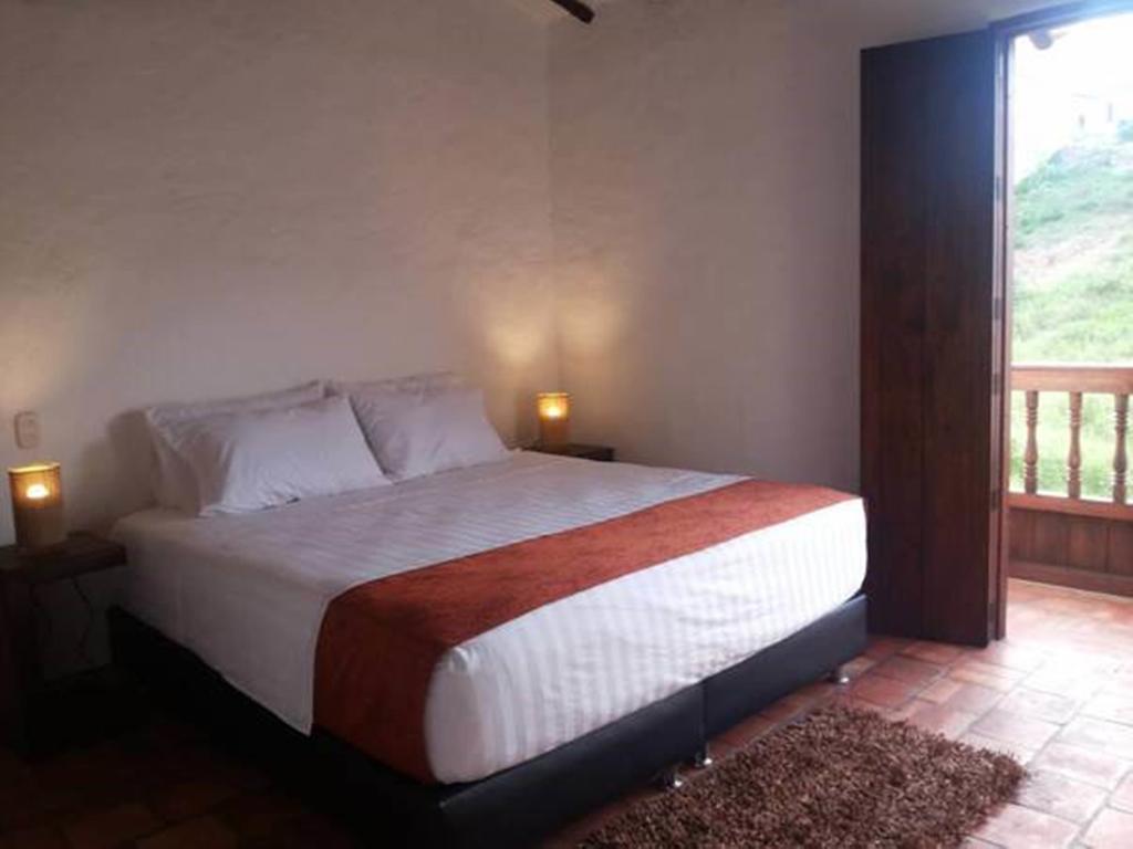 Casona Chara Hotel Barichara Kamer foto