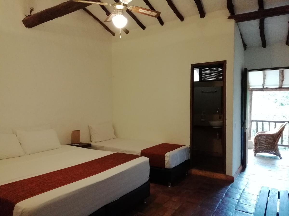 Casona Chara Hotel Barichara Buitenkant foto
