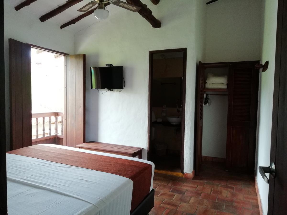 Casona Chara Hotel Barichara Buitenkant foto